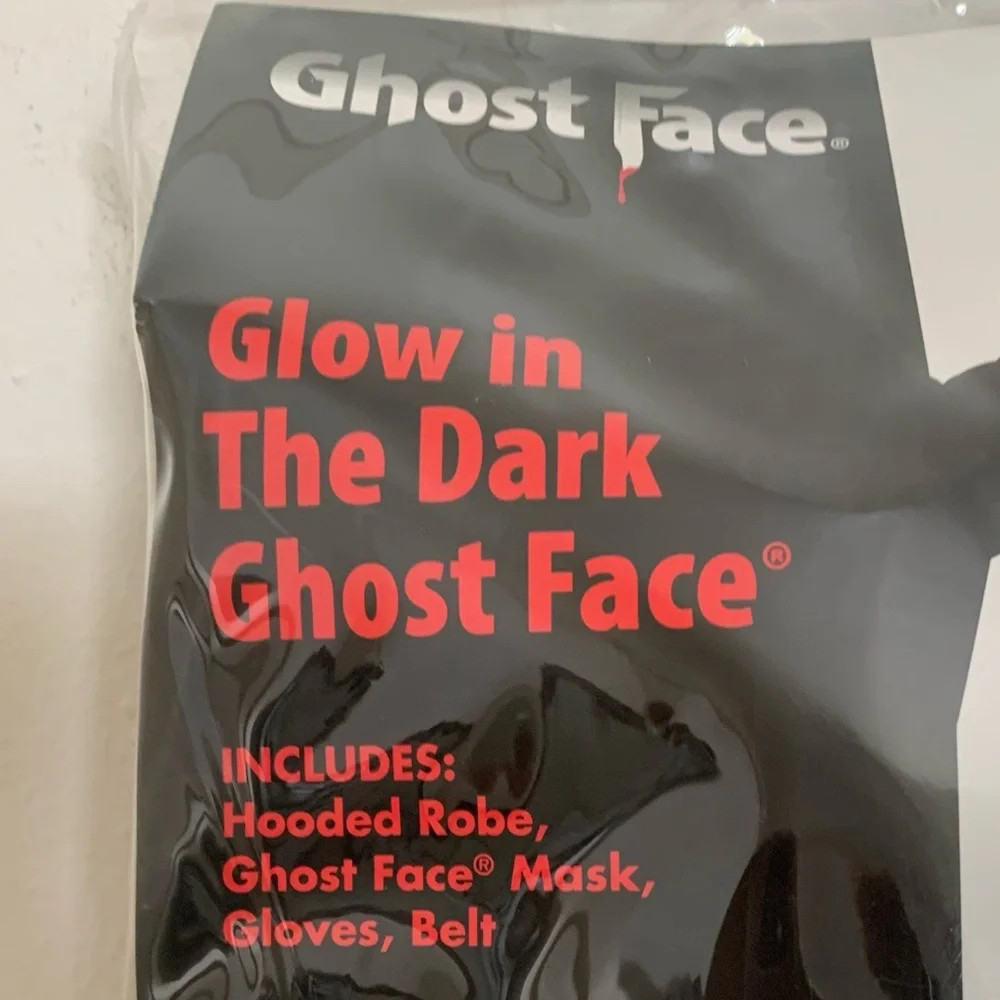 Ghost Face / Scream Halloween Costume Spirit Childrens Size L 12/14